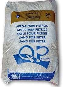 Arena de sílice QP para depuradora de piscina