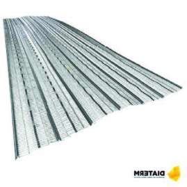 Panel nervado metal galvanizado de 0,5mm de 60x250