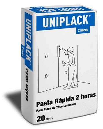 Pasta rápida para juntas de placas de Yeso Uniplack 20 kg