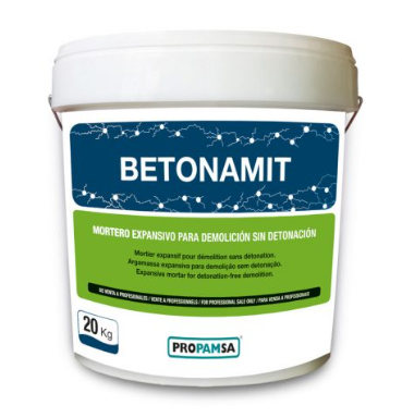 Mortero demoledor Betonamit de 20 kg