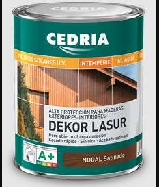 CEDRIA DEKOR LASUR NOGAL 750ML