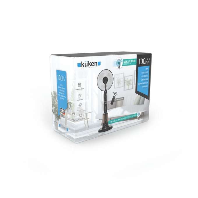 Ventilador nebulizador 100W Küken con mando