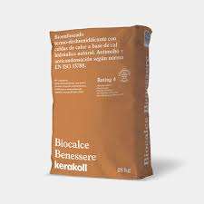 Mortero de revestir Bioenfoscado Biocalce Benessere de 18 kg