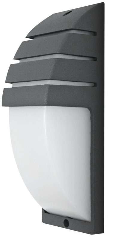 APLIQUE LED LUXE EXTERIOR IP54 MATEL VERTICAL 10W FRÍA