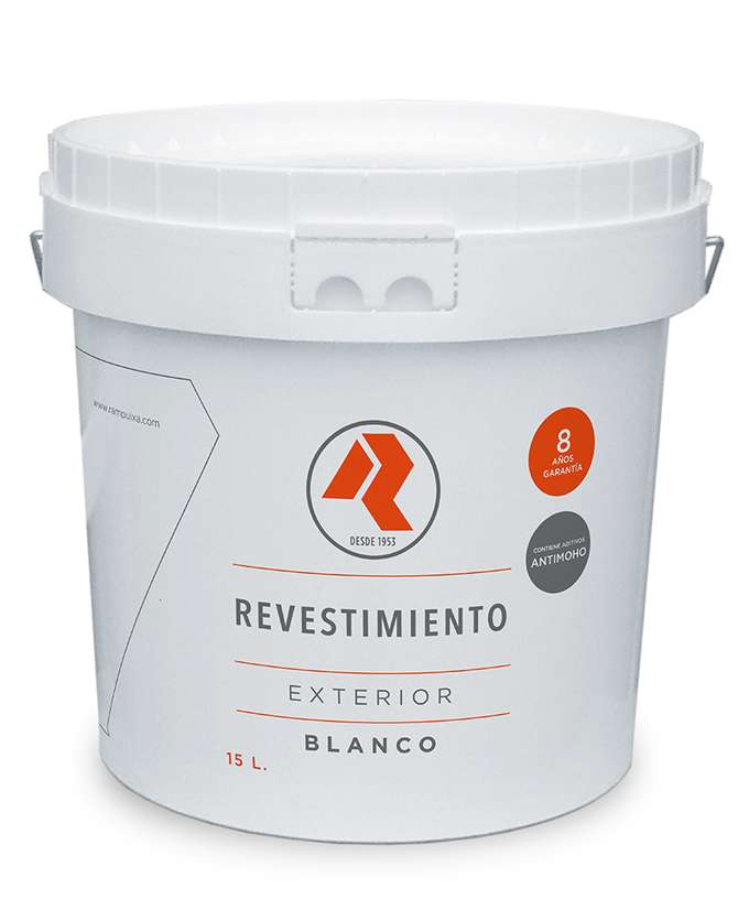 Revestimiento de exterior antimoho 15 litros blanco